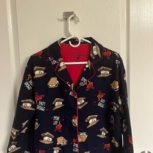 Women’s Flannel PJ Salvage NWT Size M “S’more Love” Pajama Set *Price Firm*